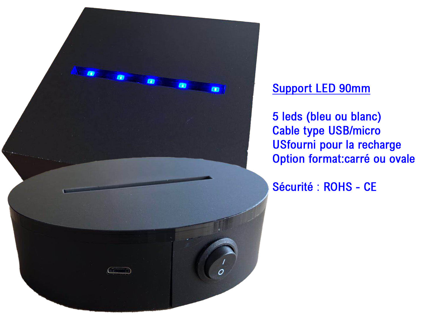 Lampe 3D illusion personnalisée