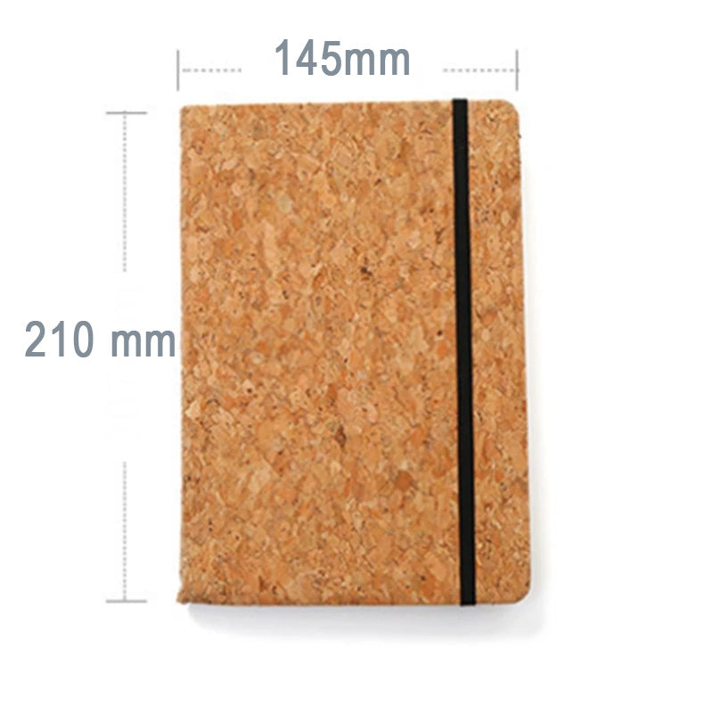 Bloc-Notes A5 liège avec calendrier 2027- Stylo - le tout Personnalisé