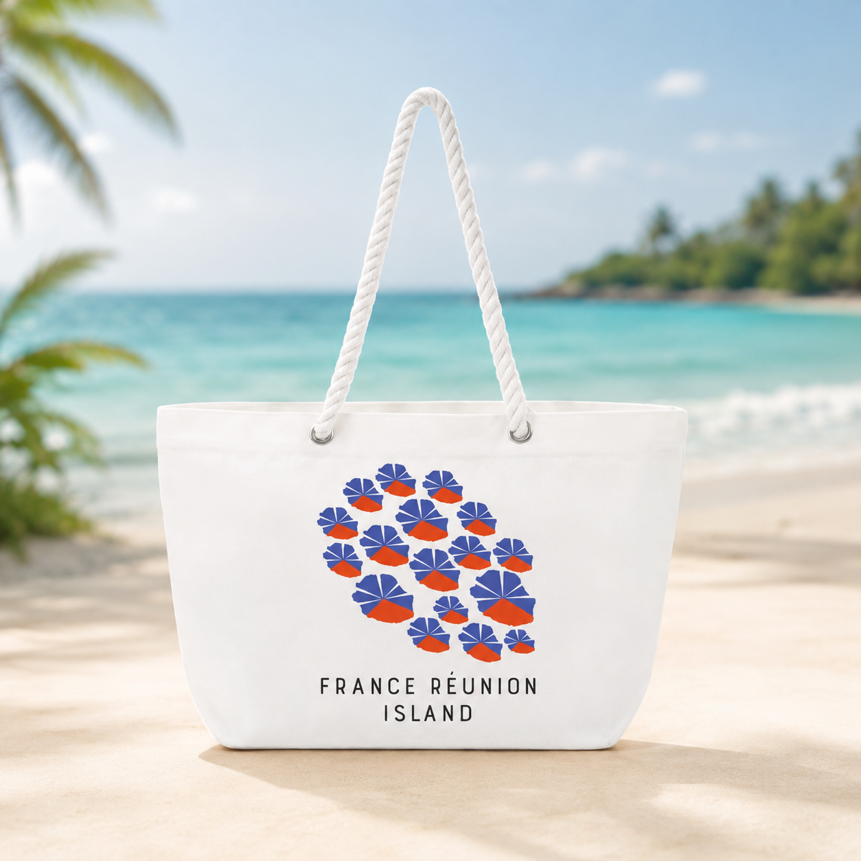 Sac de plage marque "Sac Gayar" - Île de La Réunion – Collection