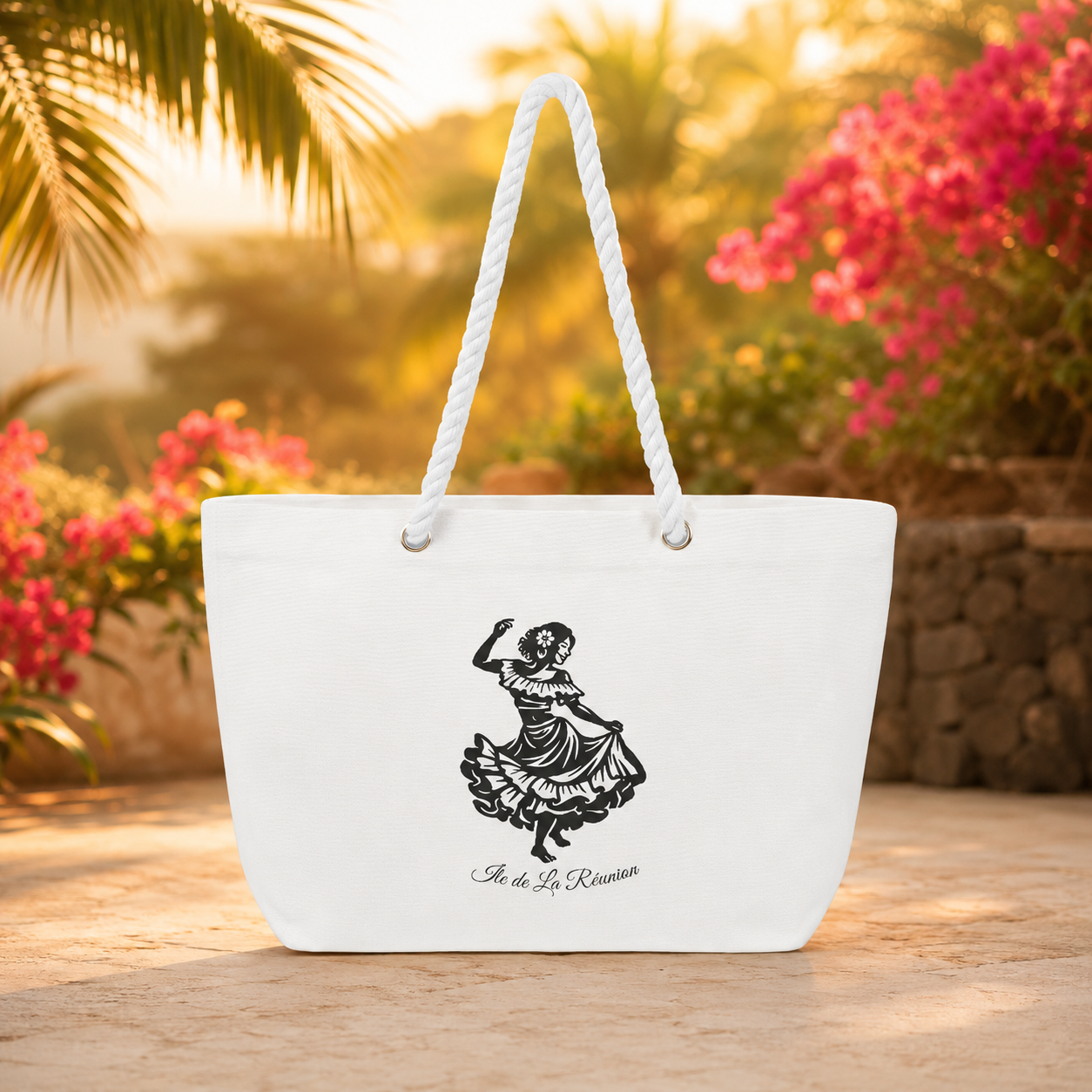 Sac de plage marque "Sac Gayar" - Île de La Réunion – Collection