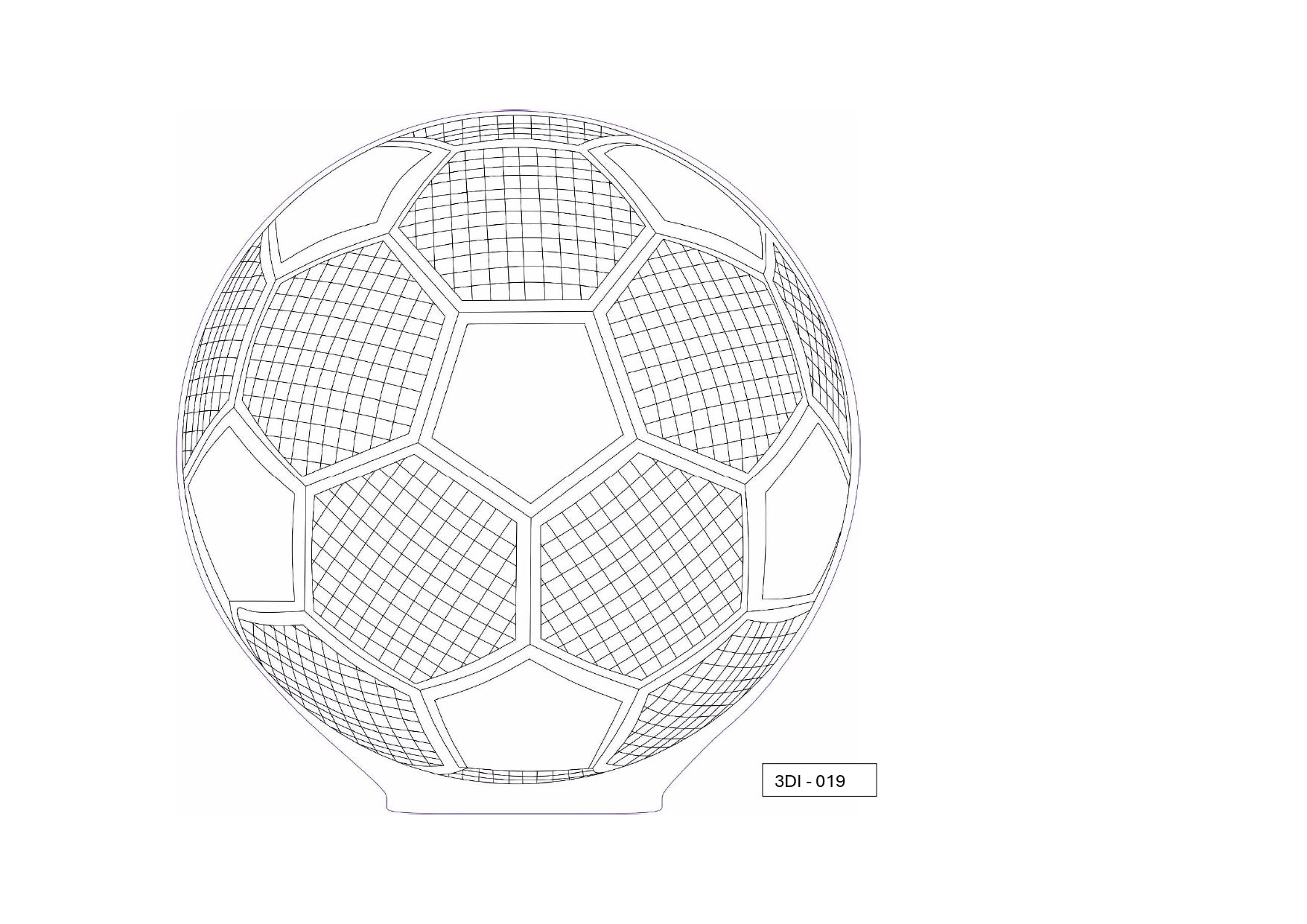 Lampe 3D illusion personnalisée