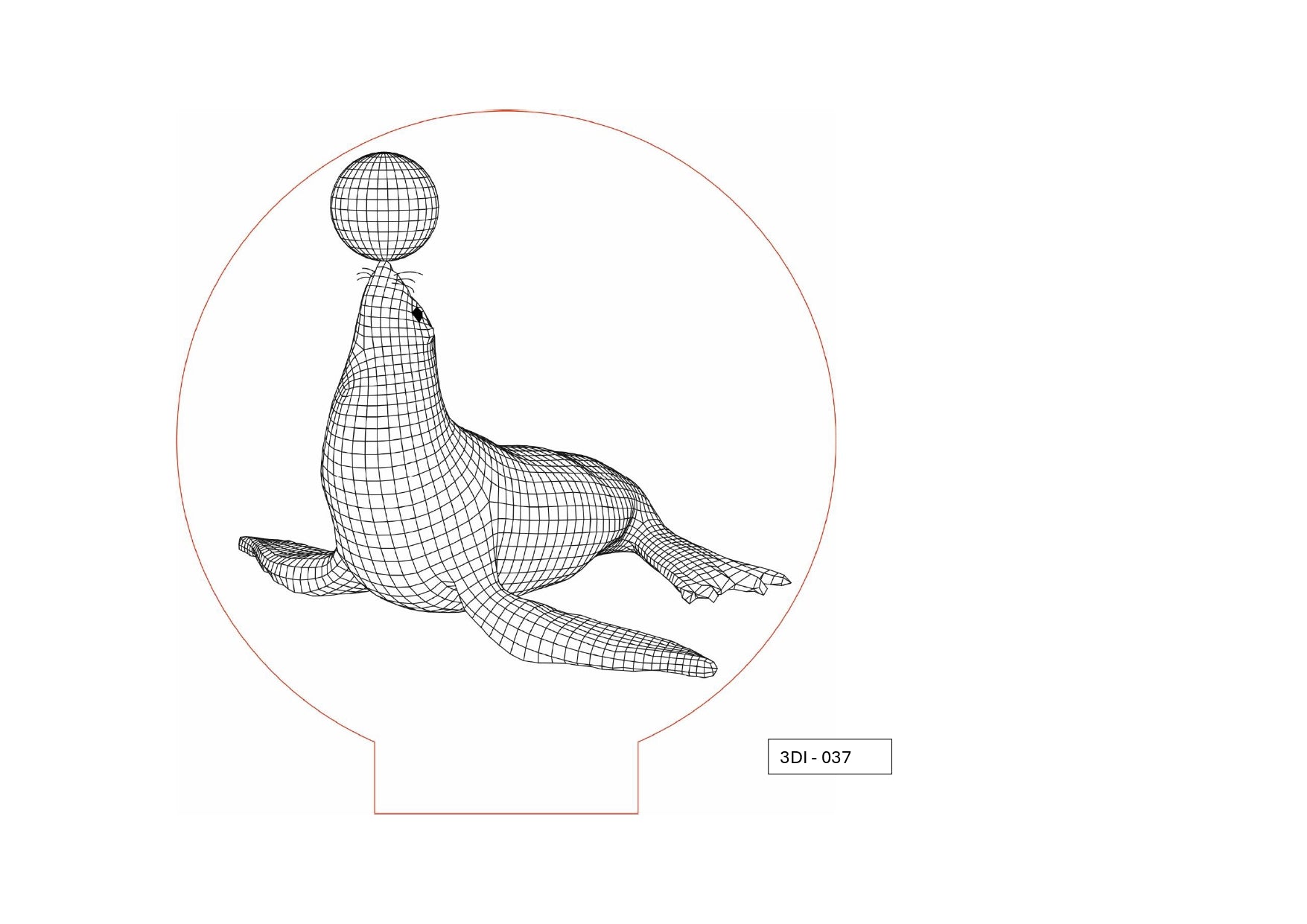 Lampe 3D illusion personnalisée