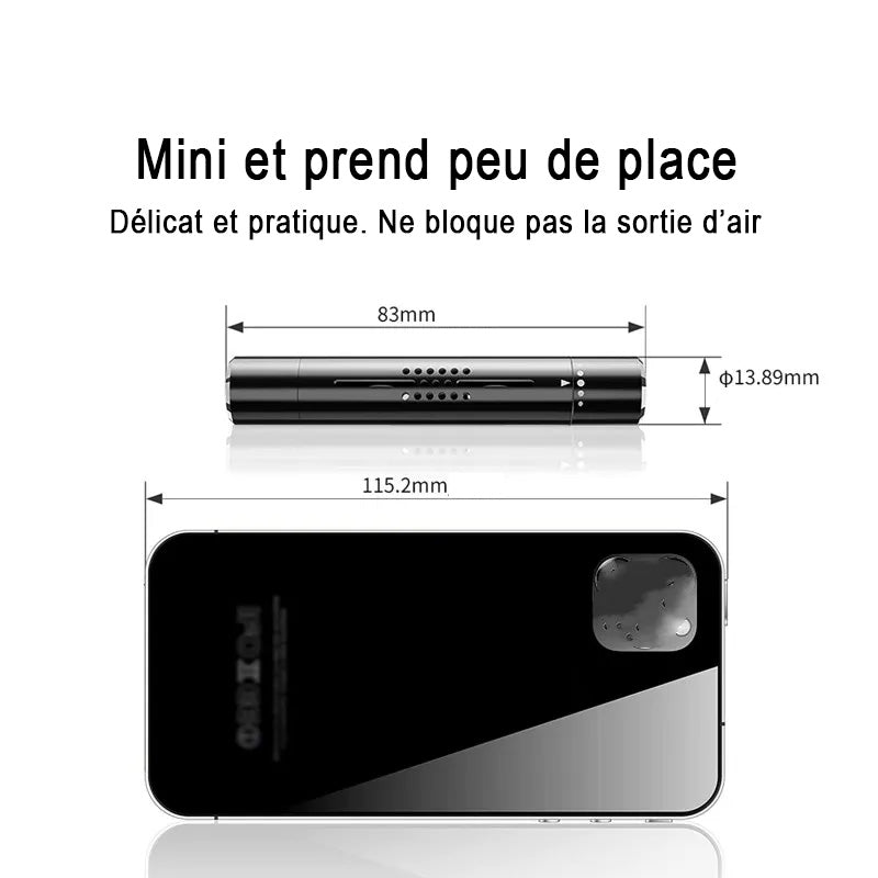 Diffuseur huile essentielle pour voiture personnalisable