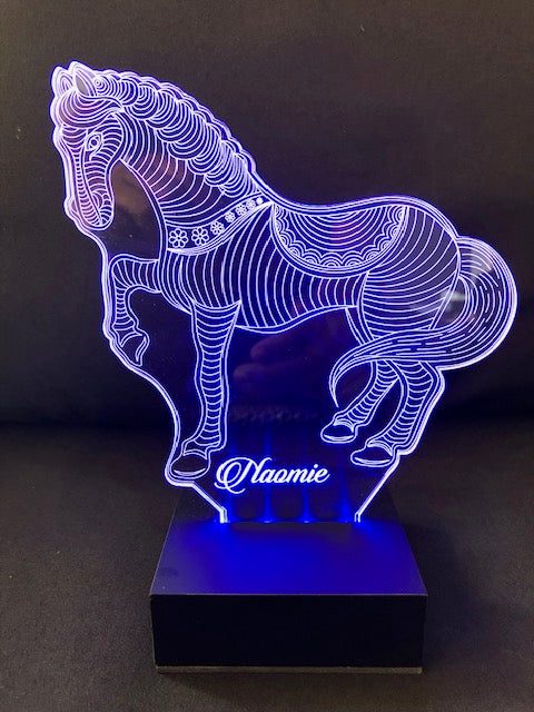 Lampe 3D illusion personnalisée