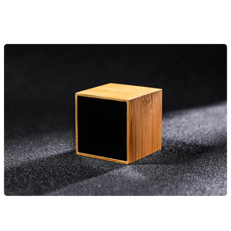 HORLOGE EN BOIS 4 FONCTION A PERSONNALISER