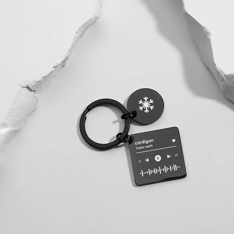Porte-clés Spotify Personnalisé