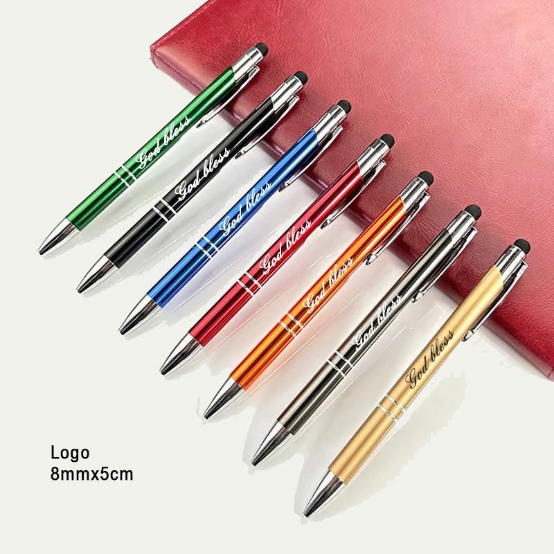 Stylo aluminium avec stylet tactile ou sans stylet personnalisé