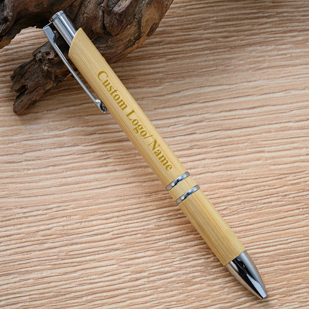 Stylos écologique en bambou personnalisé