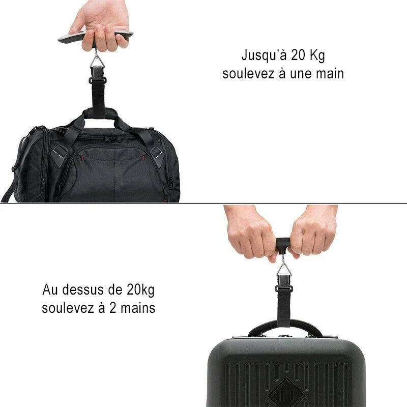 Pèse bagages portable électronique personnalisée