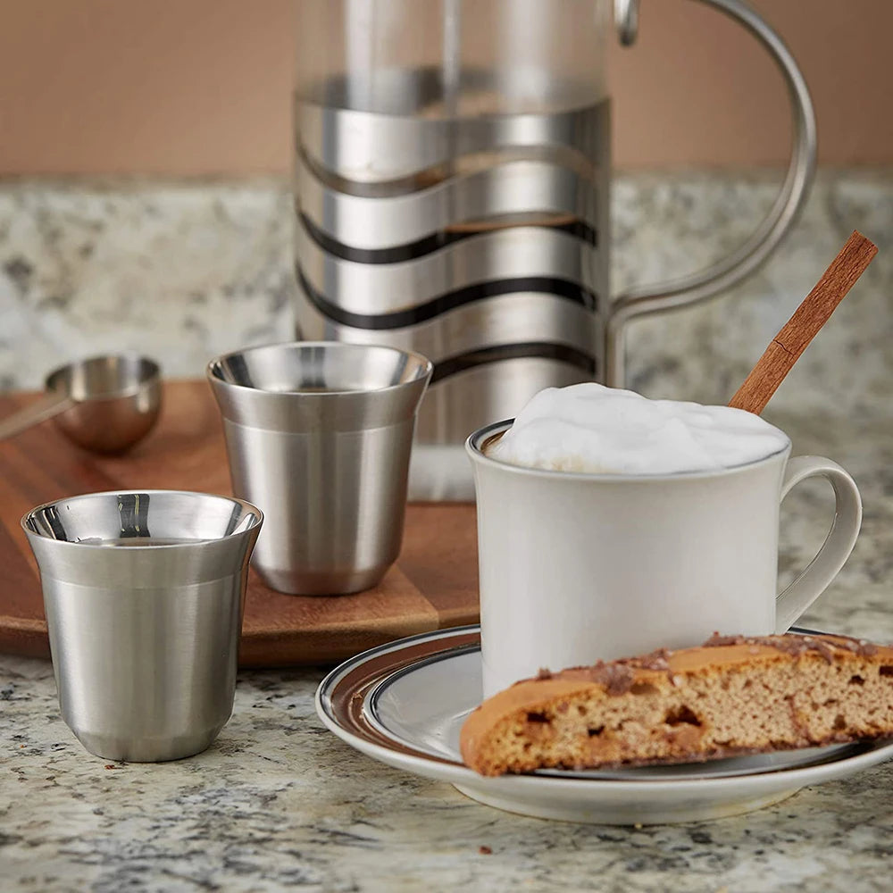 TASSE A CAFE EN ACIER INOXYDABLE PERSONNALISABLE