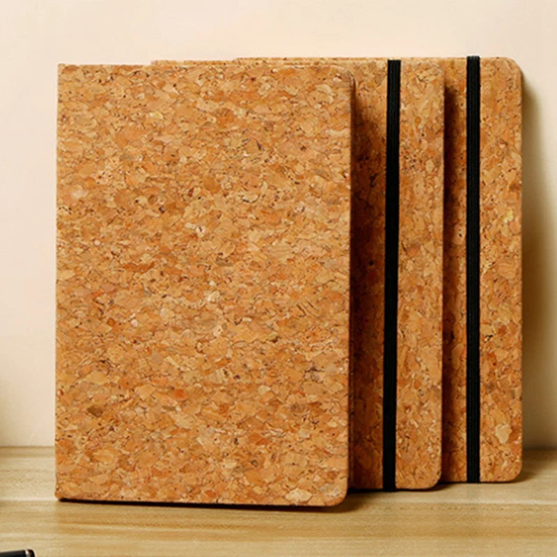 Bloc-Notes A5 liège avec calendrier 2027- Stylo - le tout Personnalisé