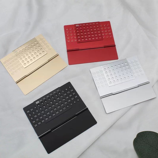 Calendrier Perpétuel Design en aluminium personnalisé