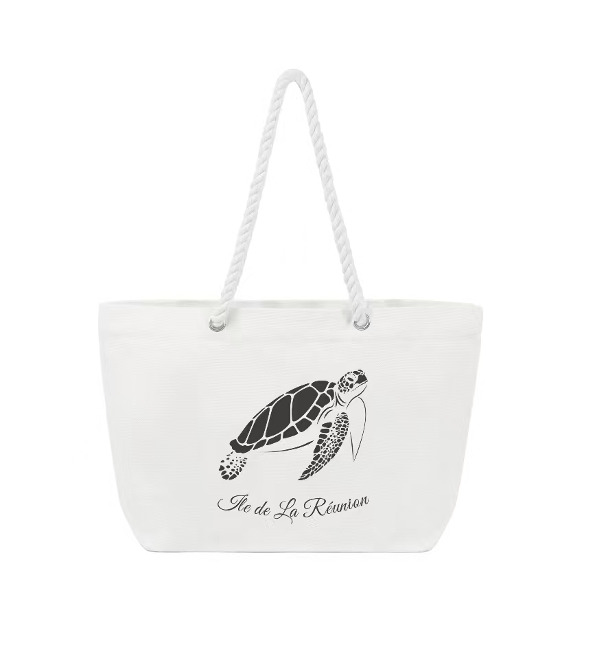 Sac de plage marque "Sac Gayar" - Île de La Réunion – Collection