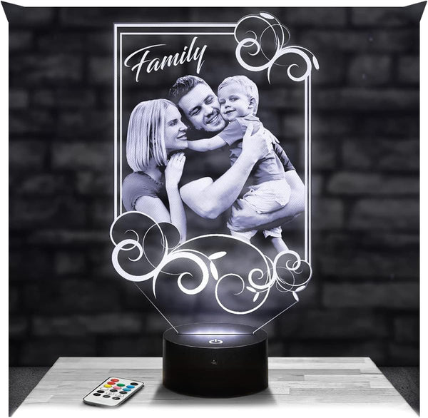 MemoryGlow Photo Lamp