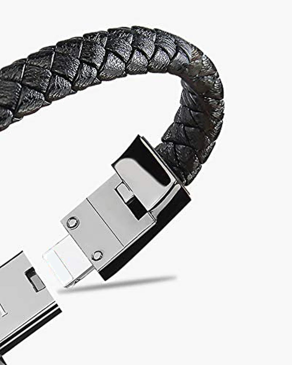 Bracelet Chargeur USB Rapide avec initiales à graver