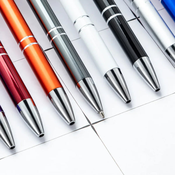 Sleek Black Metal Pen