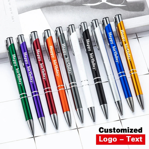 Sleek Black Metal Pen