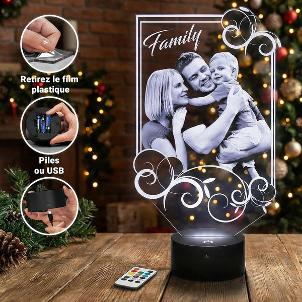 MemoryGlow Photo Lamp