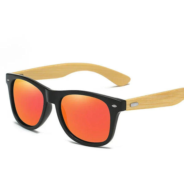Lunettes Solaires Bambou Vintage