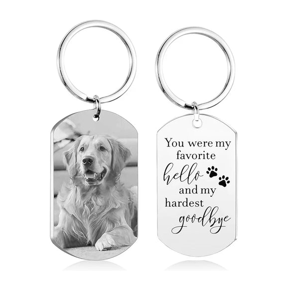 Custom Photo Keychain Gift