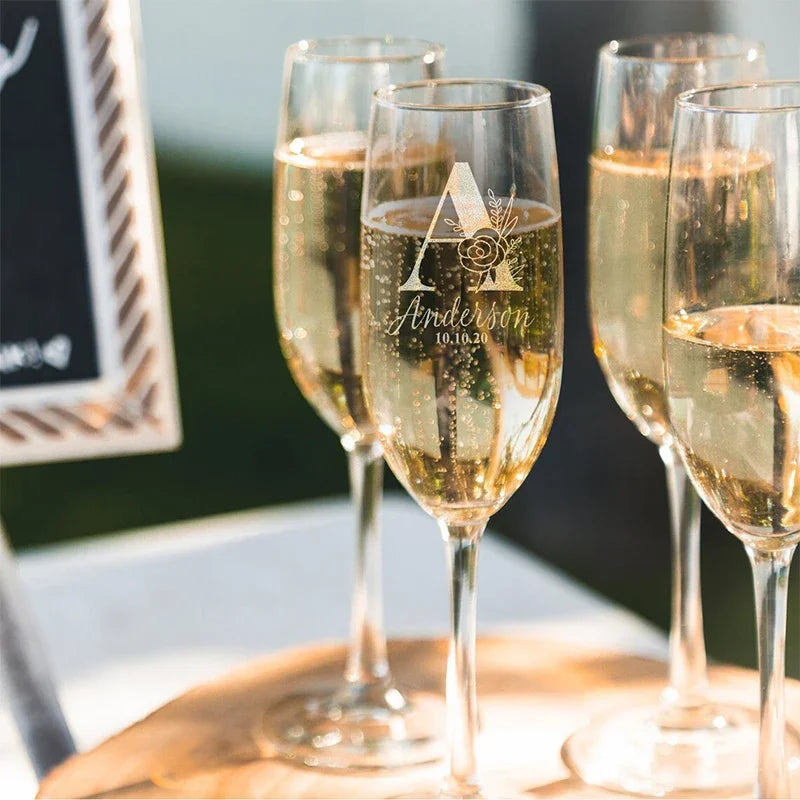 Flûte Champagne Gravée Unique